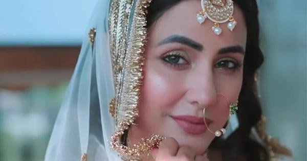 hina khan white indian outfit photoshoot