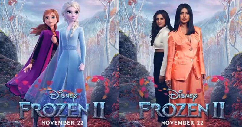 priyanka parineeti chopra frozen 2 elsa anna