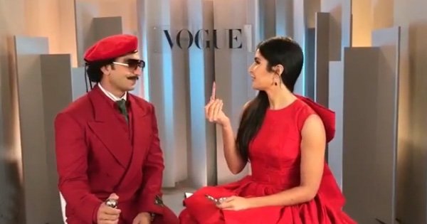 ranveer singh katrina kaif kay beauty kajal video