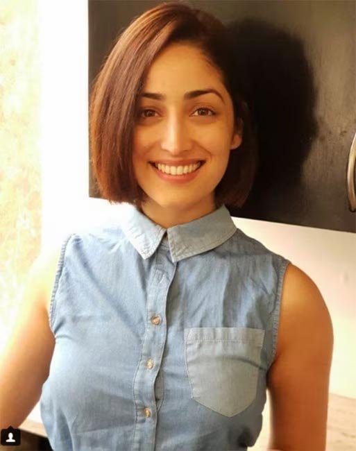Yami Gautam short hair bollywood actress Yami Gautam short hair bollywood actress