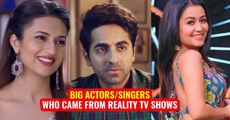 popular actor and singer came from reality tv shows