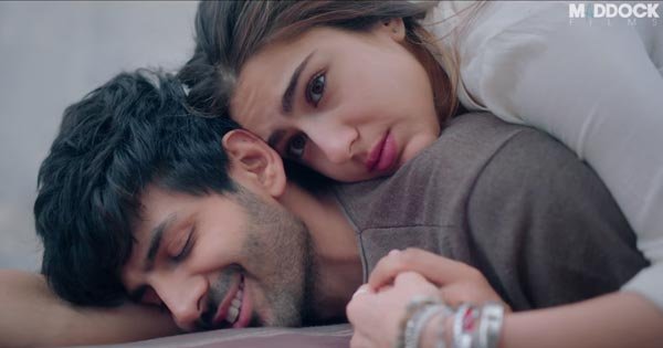 love aaj kal trailer sara ali khan kaartik aaryan kiss