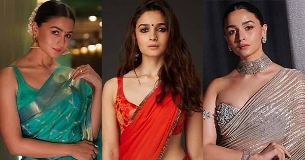 alia bhatt saree hot actress