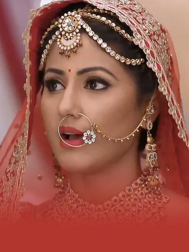 indian tv actress bridal look
