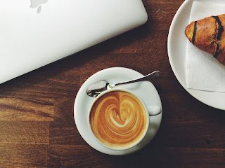 Coffee Croissant Latte Art Espresso Table 1031526