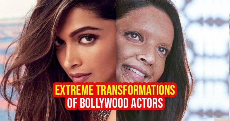 bollywood actors extreme transformation and makeover
