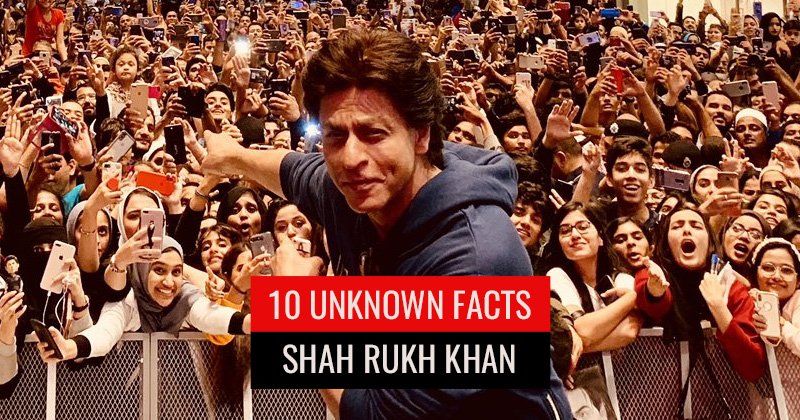 shah rukh khan unknown facts