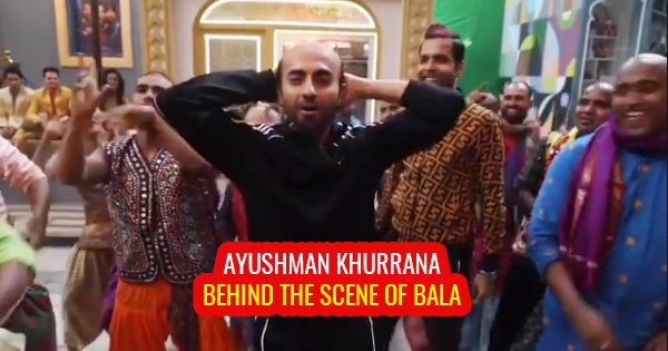 ayushmann khurrana bala behind the scene