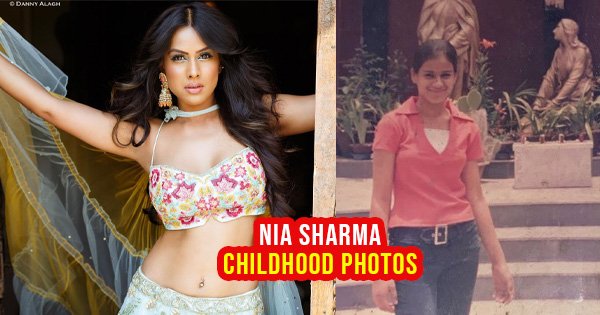 nia sharma rare childhood photos of actress