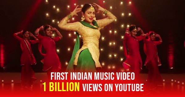 first indian video to cross 1 billion views on Youtube