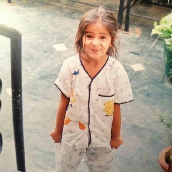 ananya panday childhood pics
