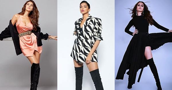bollywood actress thigh high boots