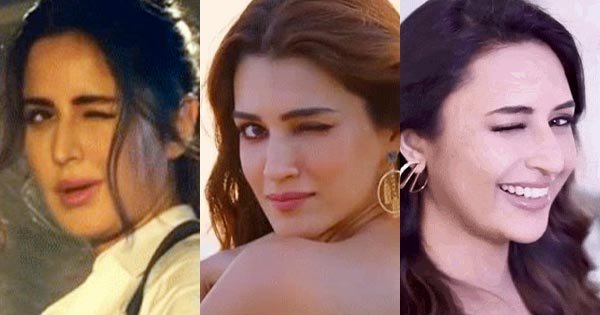 indian actress winking gif