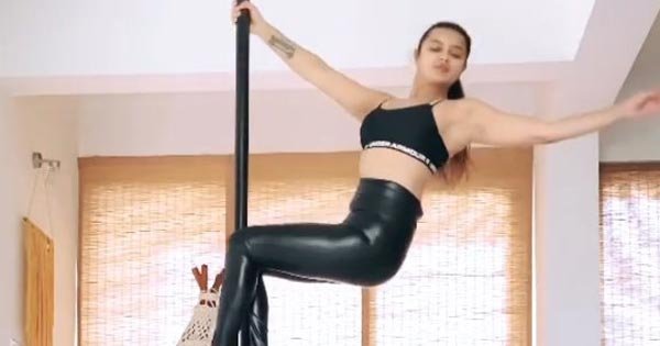 tv actress pole dance videos