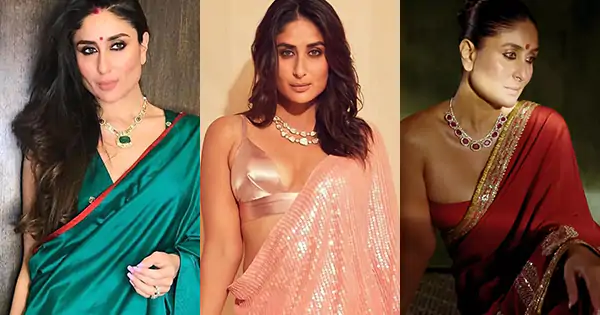 kareena kapoor in sarees stylish indian actress