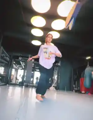 disha patani action stunt high kick