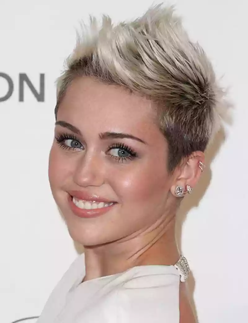 miley cyrus short hair hollywood actress
