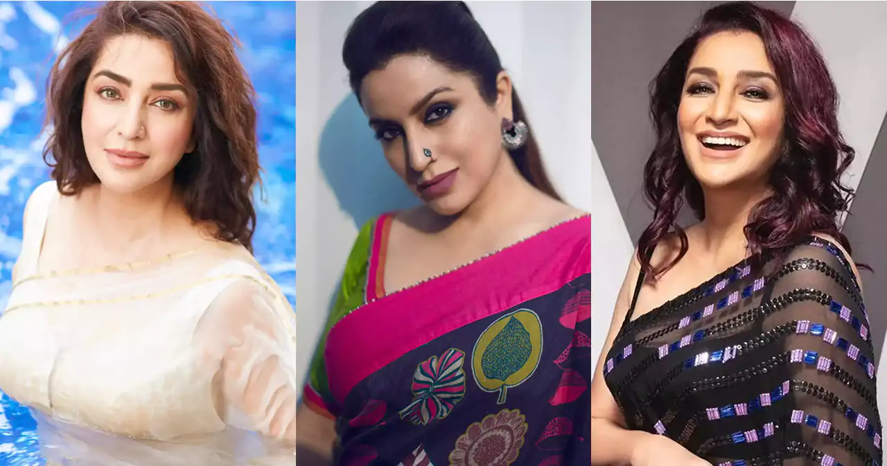 tisca chopra in saree indian actress