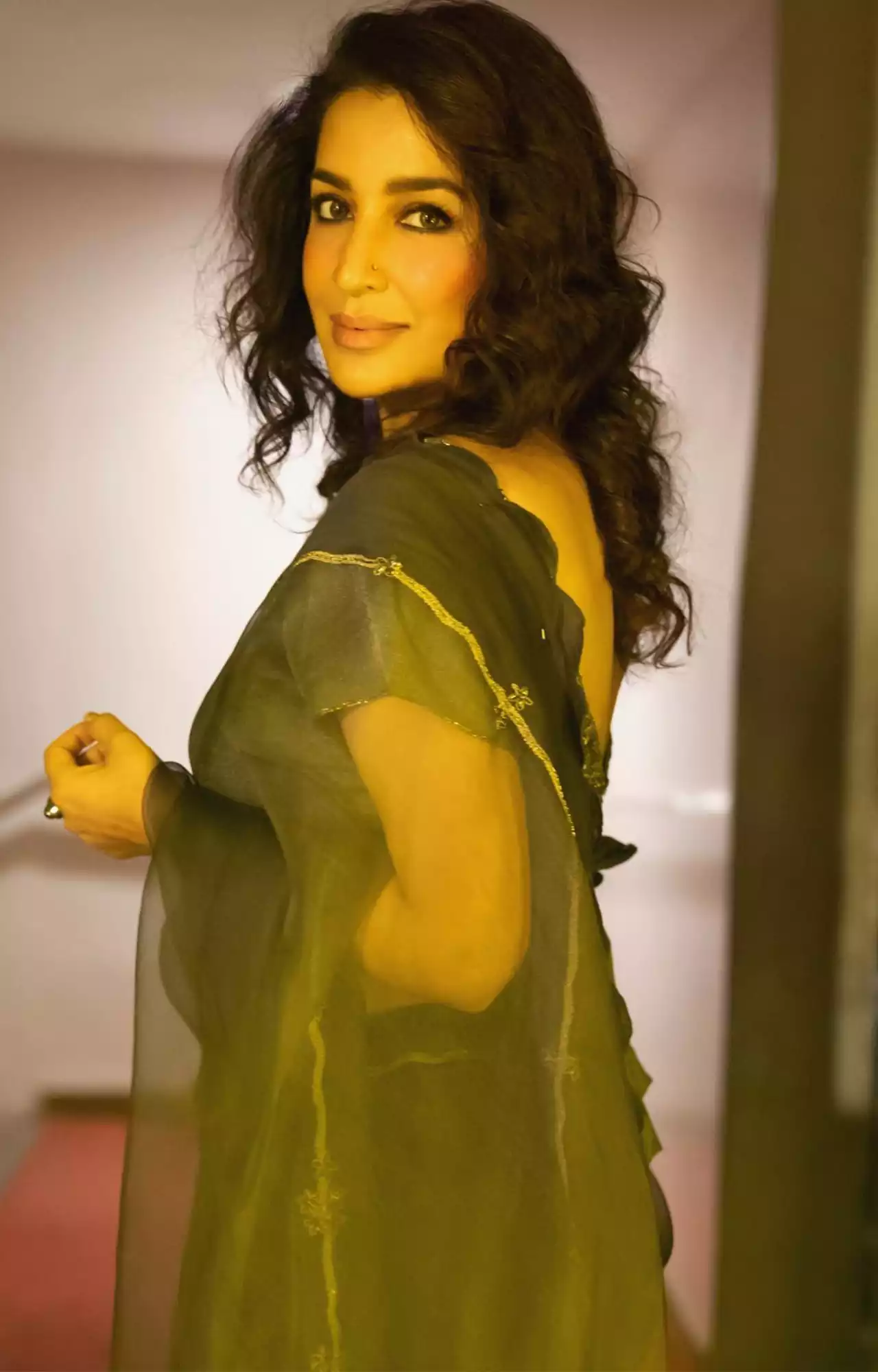tisca chopra saree indian actress 4