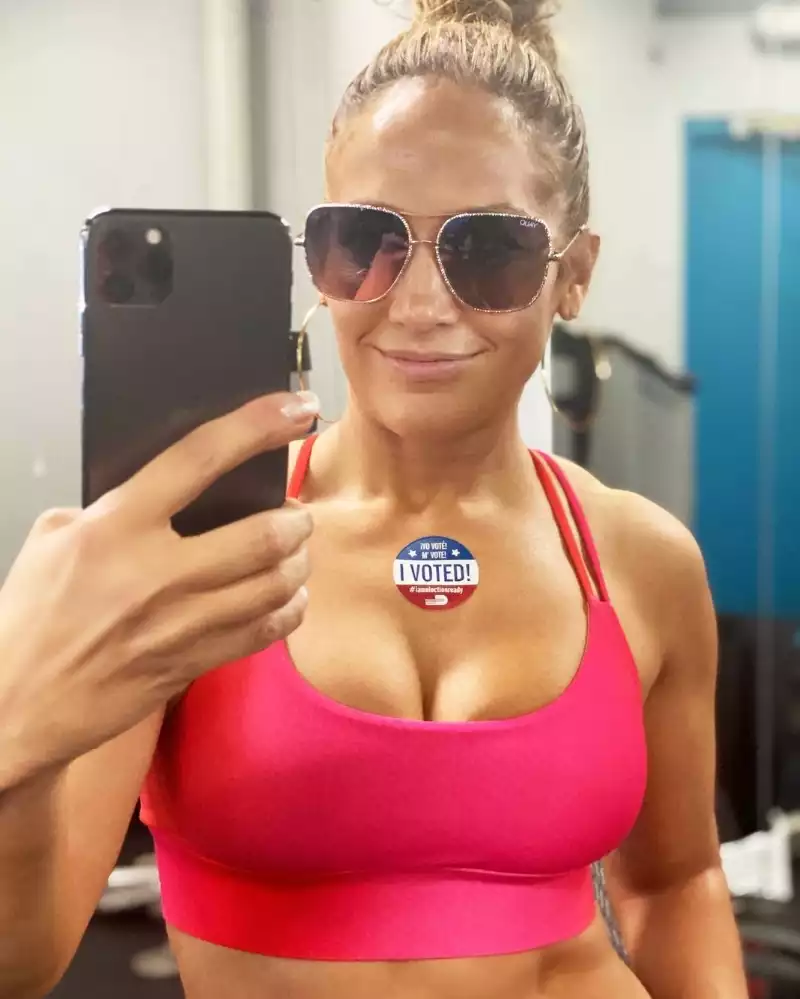jennifer lopez selfie hollywood celebrity 8
