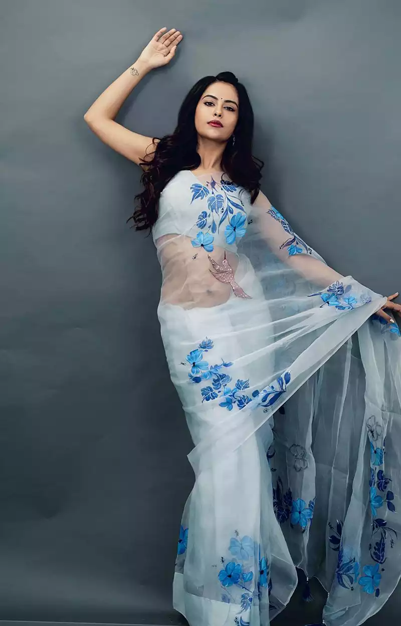 avika gor saree indian tv actress 2