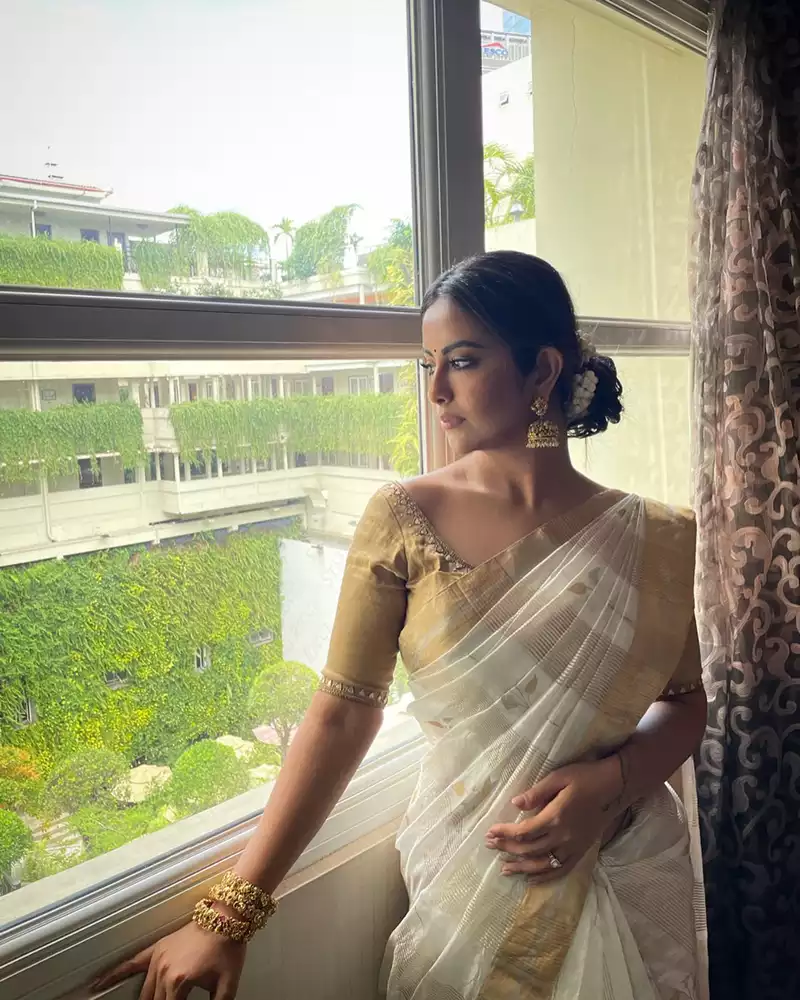 avika gor saree indian tv actress 9