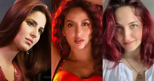 bollywood actresses with red hair