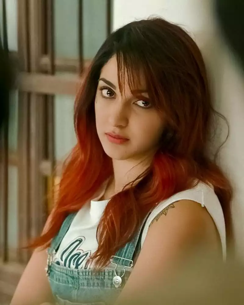 kiara advani red hair indian actress