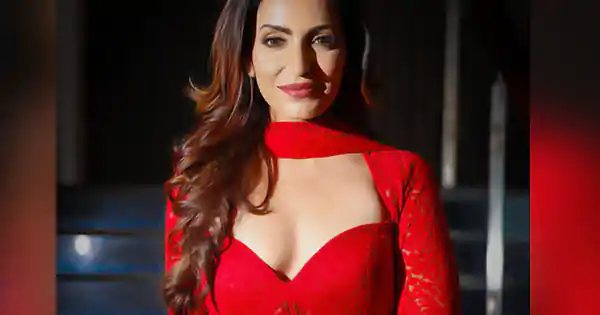 navina bole in red outfit guilt 3 actress
