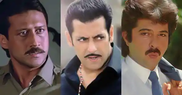 bollywood actors moustache handsome