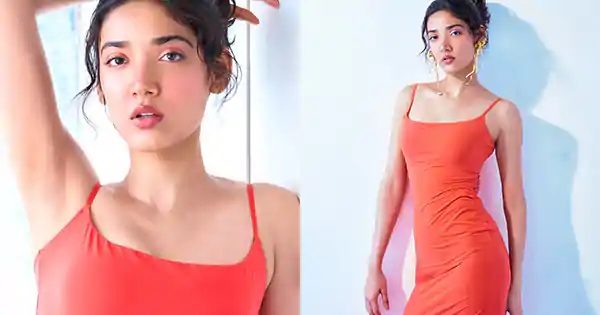 medha shankr bodycon dress 12th fail actress