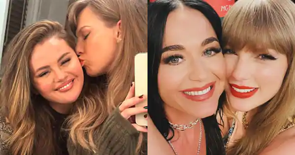taylor swift selfie selena gomez katy perry