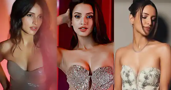 tripti dimri off shoulder dress bad newz animal actress