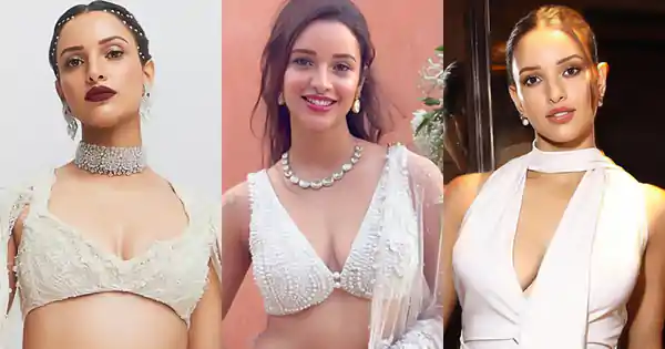 tripti dimri white outfits bad newz actress